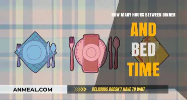 Optimal Evening Routine: Timing Dinner Before Bed for Better Sleep