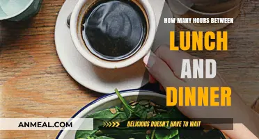 Optimal Meal Timing: Hours Between Lunch and Dinner Explained