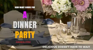 Perfect Dinner Party Timing: How Many Hours Do You Need?