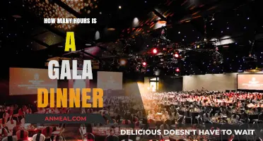 Understanding the Typical Duration of a Gala Dinner Event