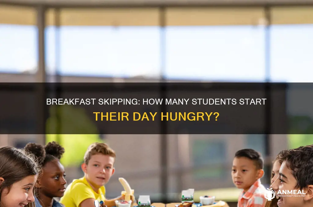 how many ids go to school without breakfast