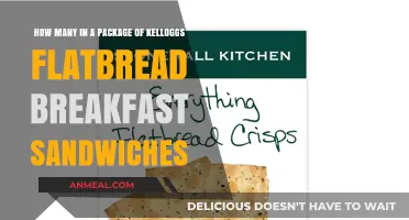 Kellogg's Flatbread Breakfast Sandwiches: How Many Come in a Pack?