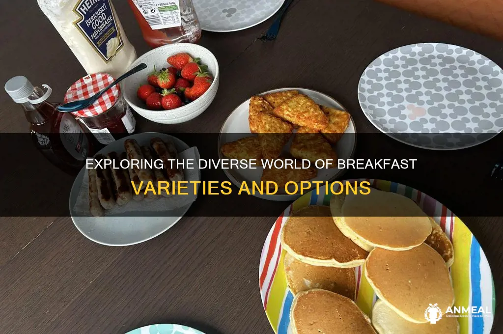 how many kinds of breakfast