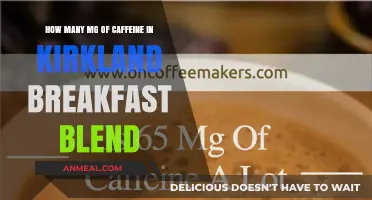 Kirkland Breakfast Blend: How Much Caffeine?