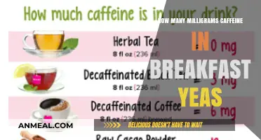 Yeasty Breakfast Buzz: How Much Caffeine?