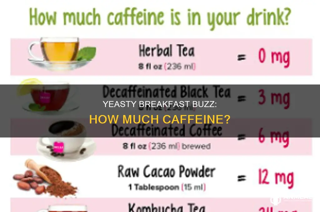 how many milligrams caffeine in breakfast yeas