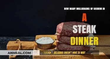 Sodium Content in Steak Dinner: How Many Milligrams Are You Consuming?