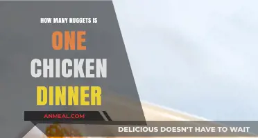How Many Nuggets Equal a Chicken Dinner? Surprising Answers Revealed