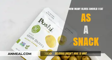 Olive You Some: The Perfect Snack Portion Unveiled