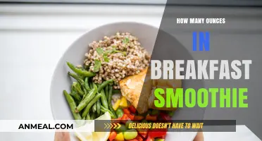 Breakfast Smoothie: How Many Ounces for a Healthy Start?