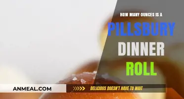 Pillsbury Dinner Roll Size: How Many Ounces Per Roll?