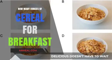 Cereal Portion Control: Ounces for a Balanced Breakfast