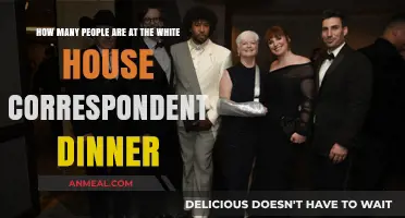 White House Correspondents' Dinner: Unveiling the Star-Studded Guest Count