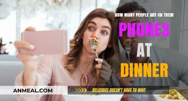 Dinner Distractions: How Many People Are Glued to Phones?