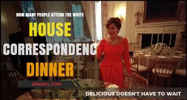 White House Correspondents' Dinner: Unveiling Annual Guest Attendance Numbers