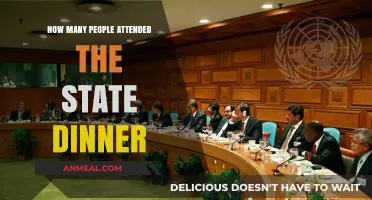 Unveiling the Guest Count: State Dinner Attendance Revealed
