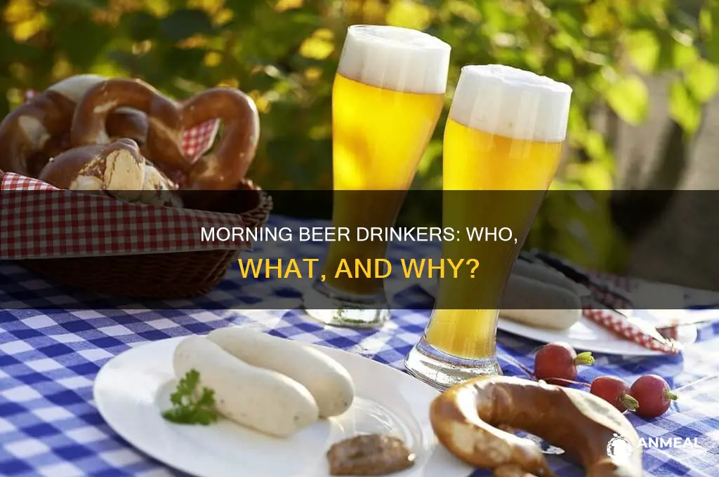 how many people drink beer for breakfast