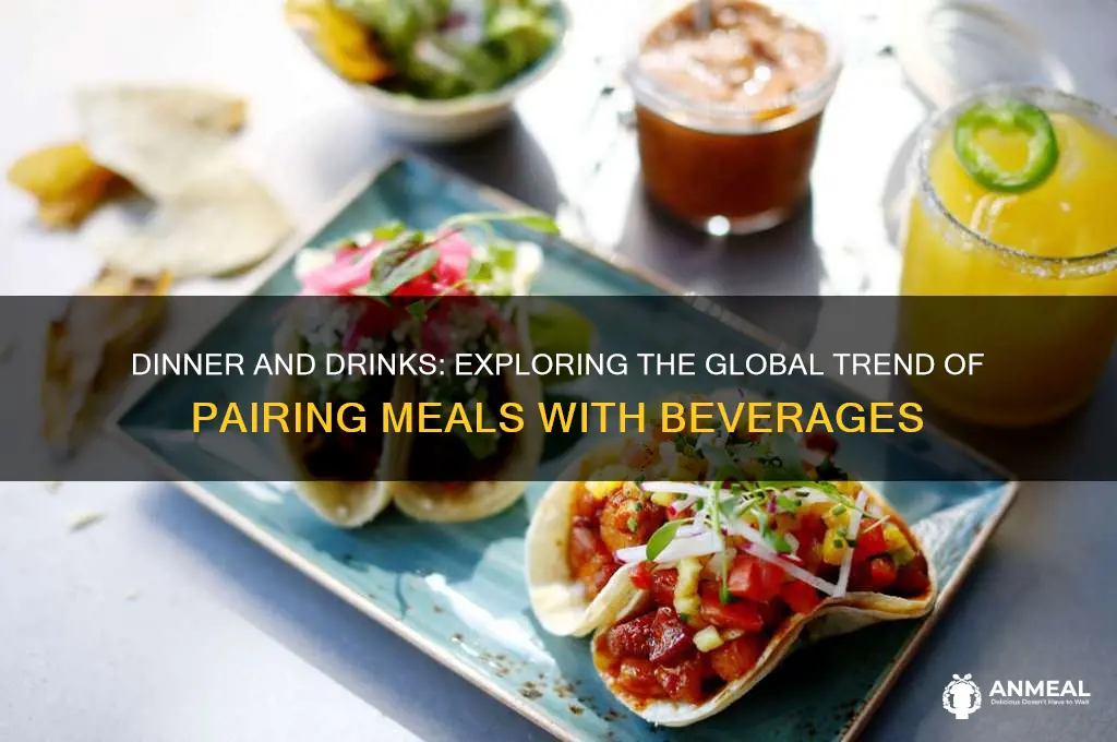 how many people drink with dinner