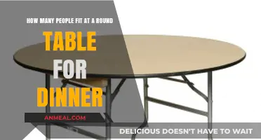 Perfect Round Table Dinner: Ideal Guest Count for Comfortable Seating