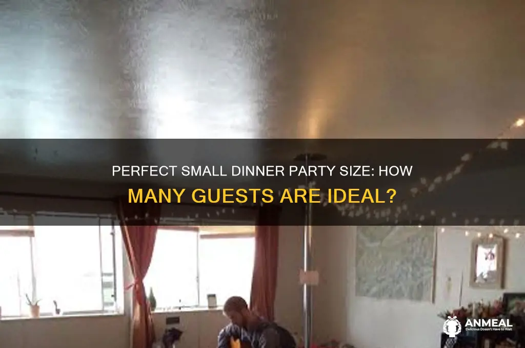 how many people ideal at small dinner party