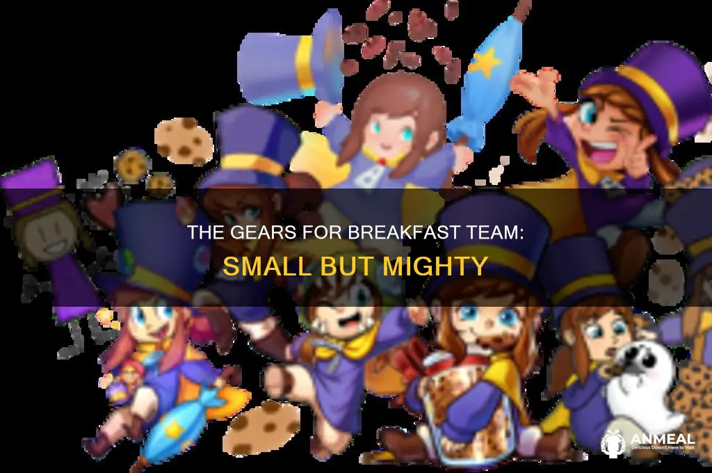 how many people in gears for breakfast