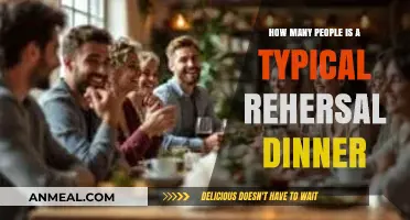 Planning a Rehearsal Dinner: Typical Guest Count and Tips