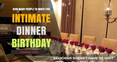 Crafting the Perfect Intimate Birthday Dinner Guest List: Who to Invite?