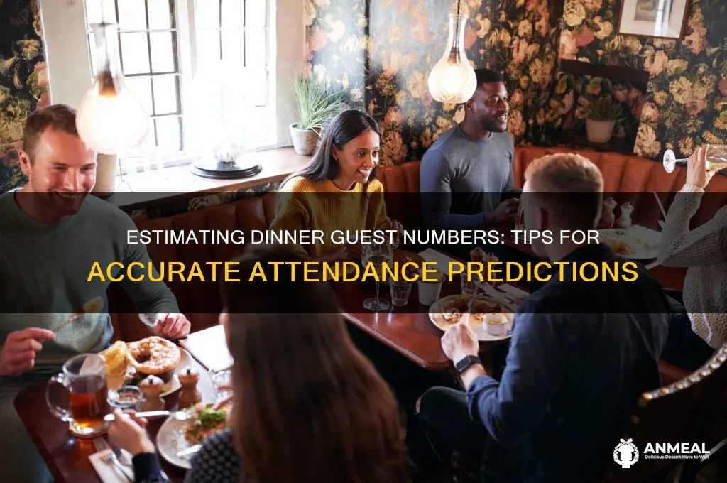 how many people will attend the dinner