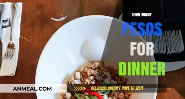 Budget-Friendly Dining: Discovering Affordable Dinner Prices in Pesos