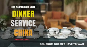 Complete Dinner Service China: Understanding the Essential Piece Count