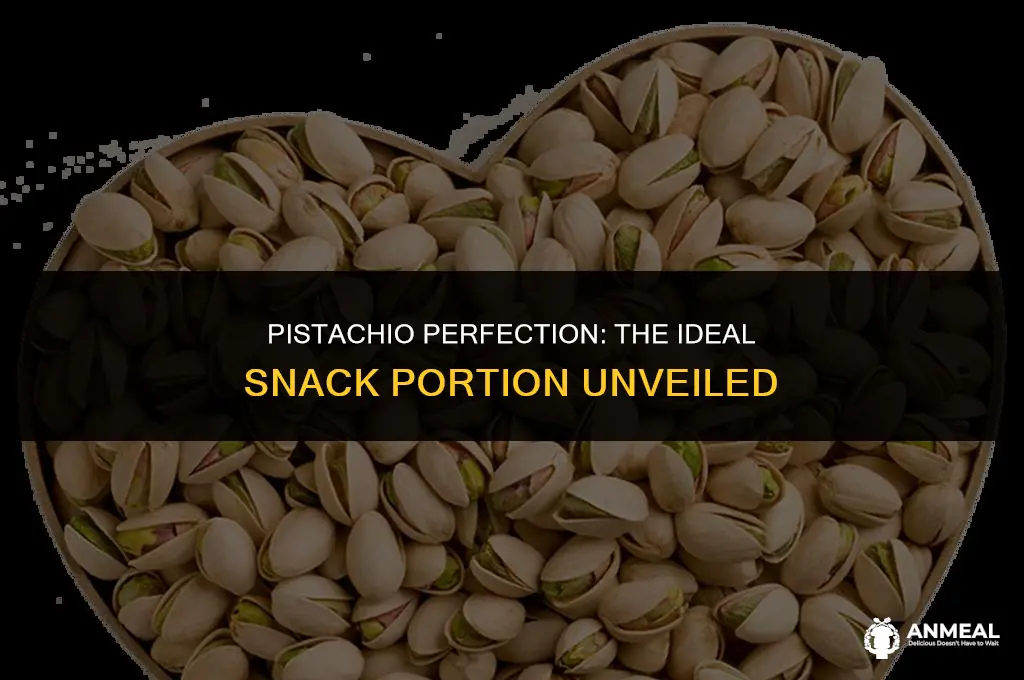 how many pistachios to eat for a snack