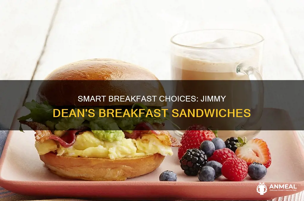 how many points is a jimmy dean breakfast sandwich