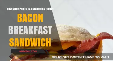 Starbucks' Turkey Bacon Breakfast: Calories and Points