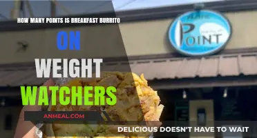 Weight Watchers Breakfast Burrito: How Many Points?