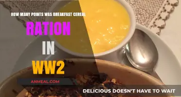 Breakfast Cereal Rationing: WWII Points System Explained