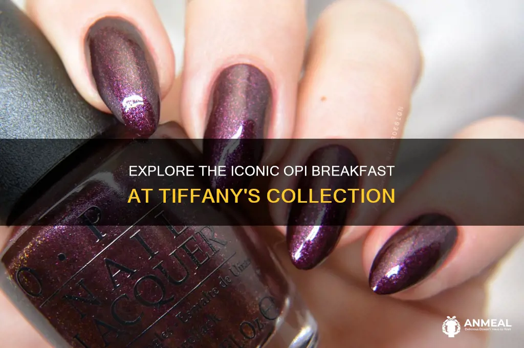 how many polishes are in opi breakfast at tiffanys set