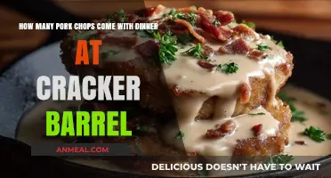 Cracker Barrel's Pork Chop Dinner: How Many Chops Are Served?