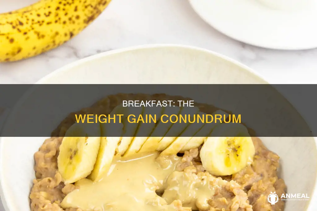 how many pounds do you gain after breakfast