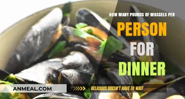 Perfect Mussel Portions: How Many Pounds Per Person for Dinner?