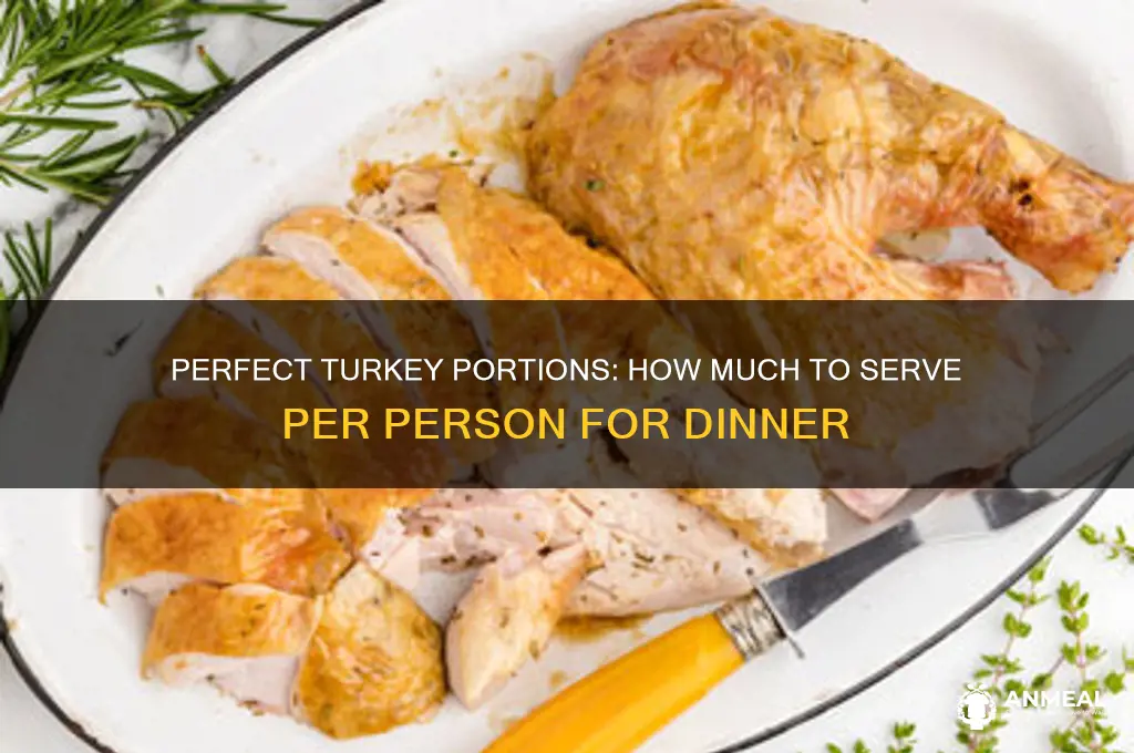 how many pounds of turkey per person for dinner
