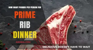 Perfect Prime Rib Portions: Pounds Per Person for a Delicious Dinner