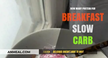 Slow Carb Breakfast: How Much Protein?