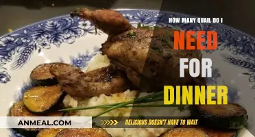 Quail Dinner Planning: How Many Birds to Serve Your Guests?