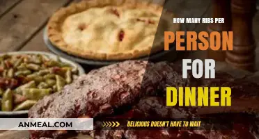 Perfect Rib Portions: How Many Ribs Per Person for Dinner?