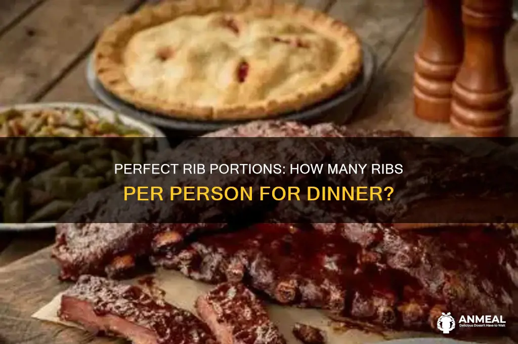 how many ribs per person for dinner