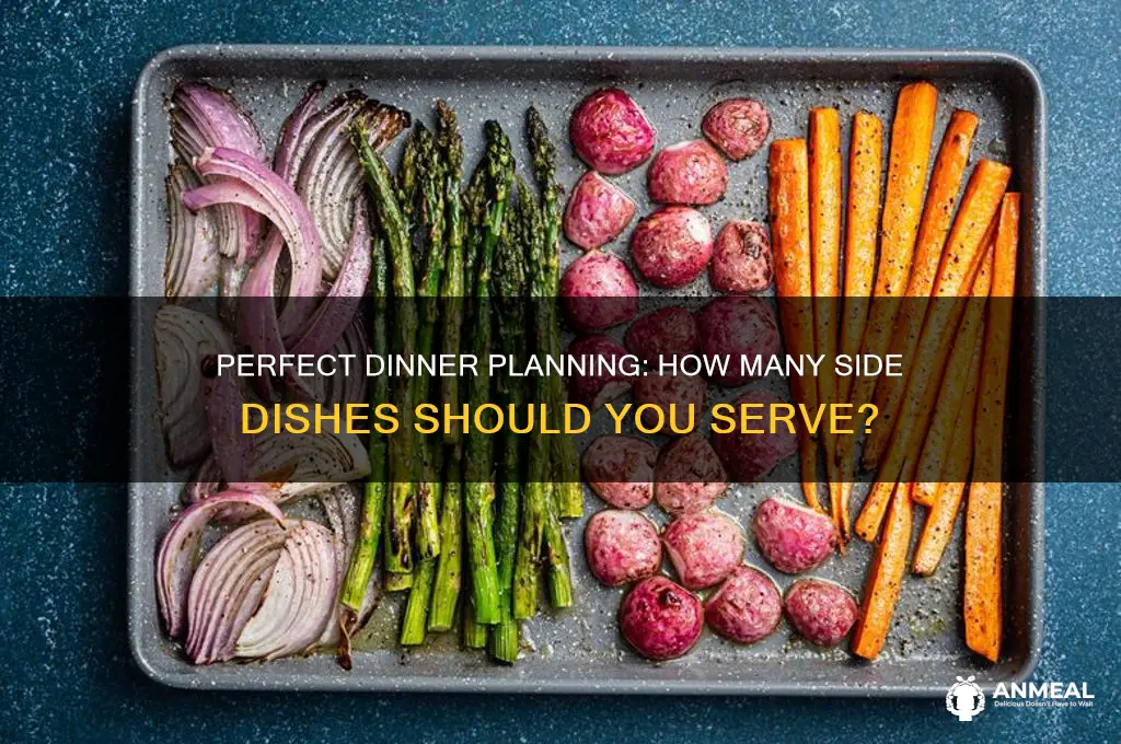 how many side dishes for dinner