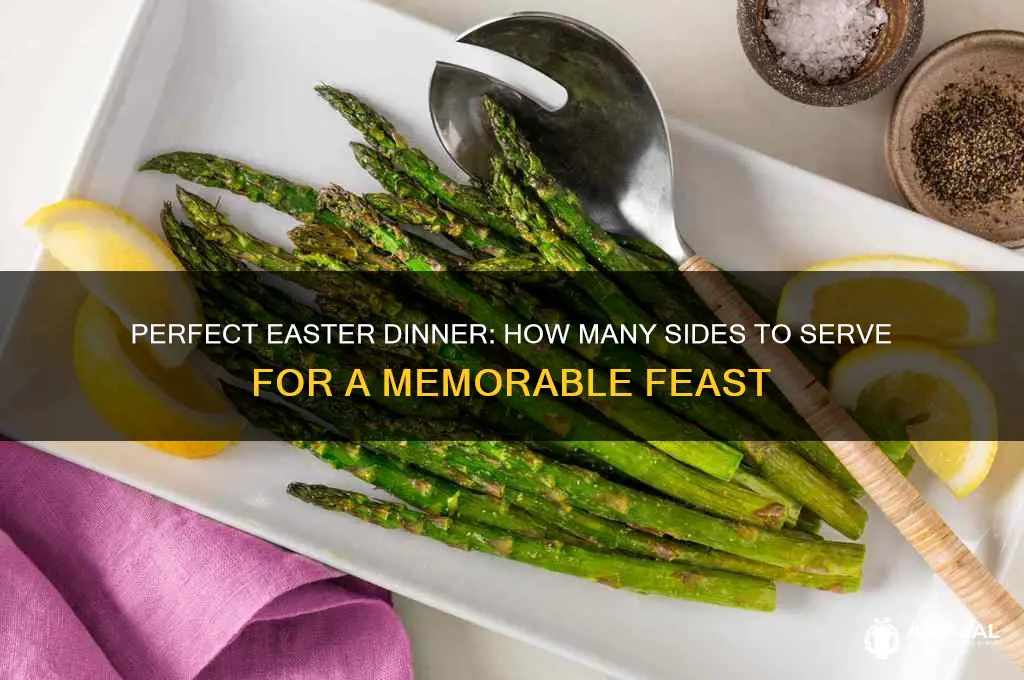 how many sides for easter dinner