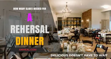 Perfect Rehearsal Dinner Presentation: Ideal Slide Count for Your Event
