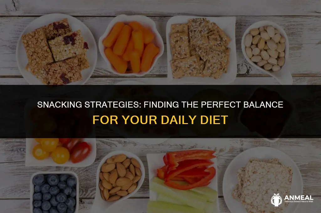 how many snacks a day should you eat