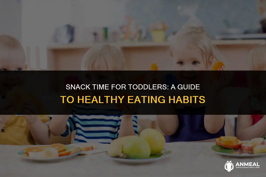 how many snacks does your 22 month old eat